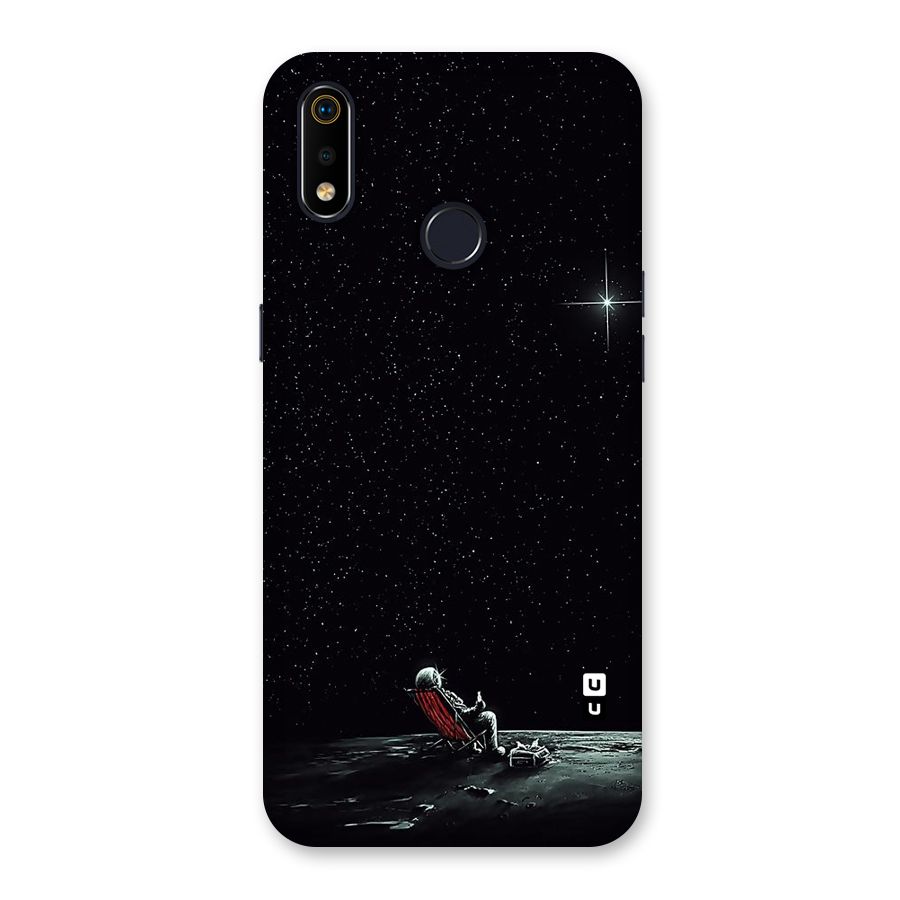 Resting Spaceman Face Back Case for Realme 3i