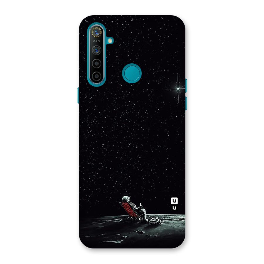 Resting Spaceman Face Back Case for Realme 5i