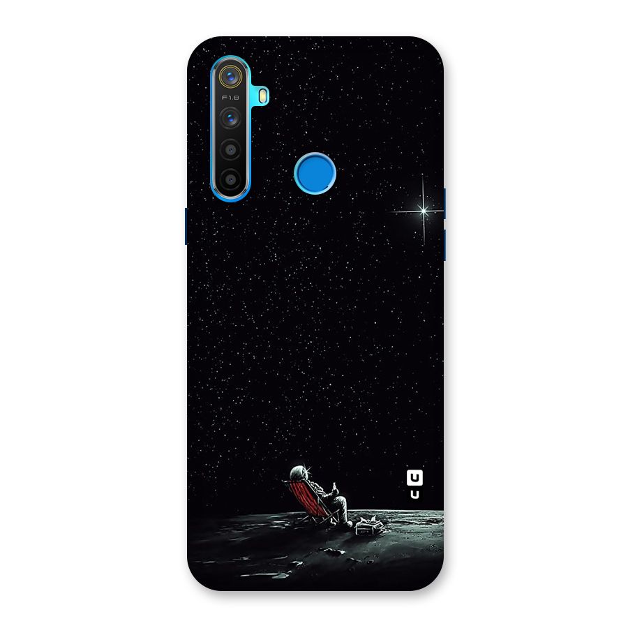 Resting Spaceman Face Back Case for Realme 5s