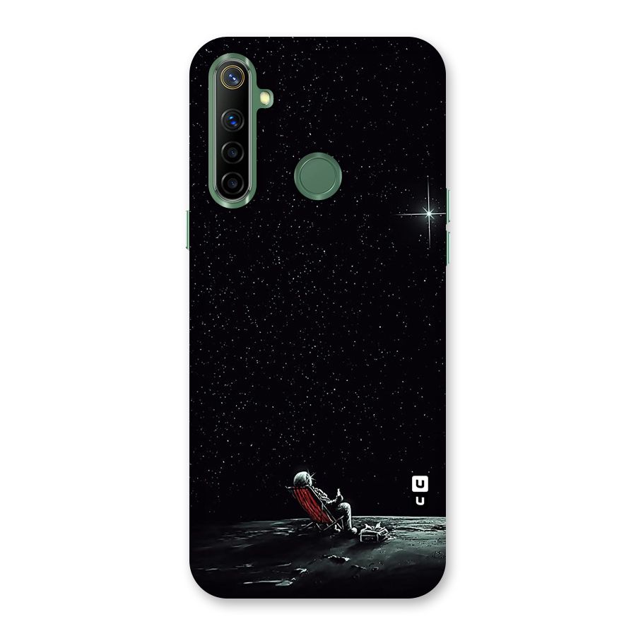 Resting Spaceman Face Back Case for Realme Narzo 10