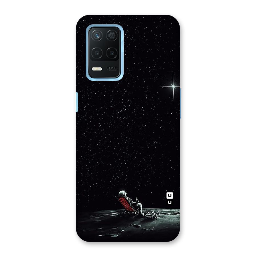 Resting Spaceman Face Back Case for Realme Narzo 30 5G