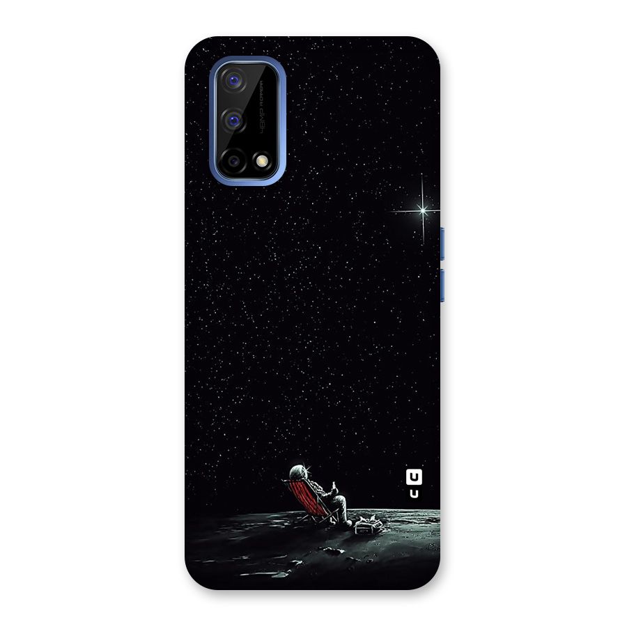 Resting Spaceman Face Back Case for Realme Narzo 30 Pro