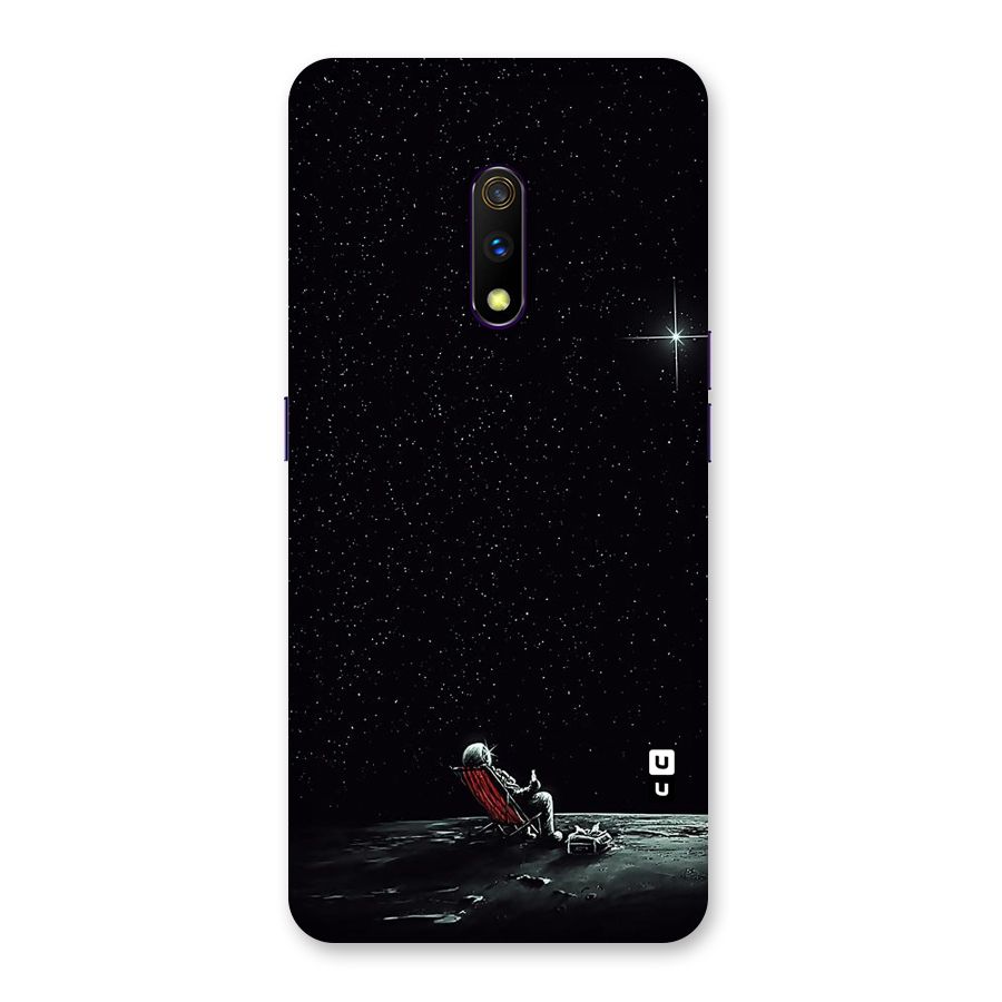 Resting Spaceman Face Back Case for Realme X