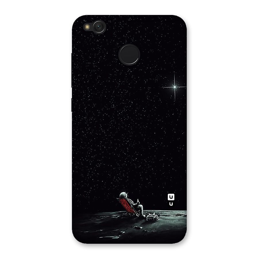 Resting Spaceman Face Back Case for Redmi 4