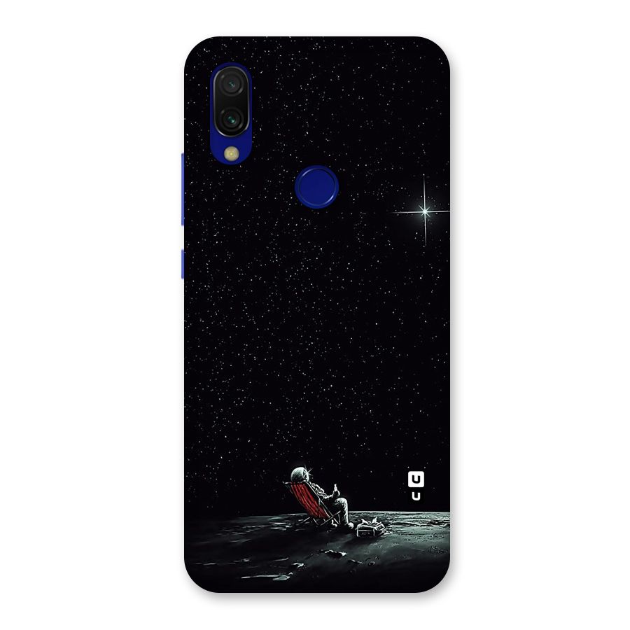 Resting Spaceman Face Back Case for Redmi 7