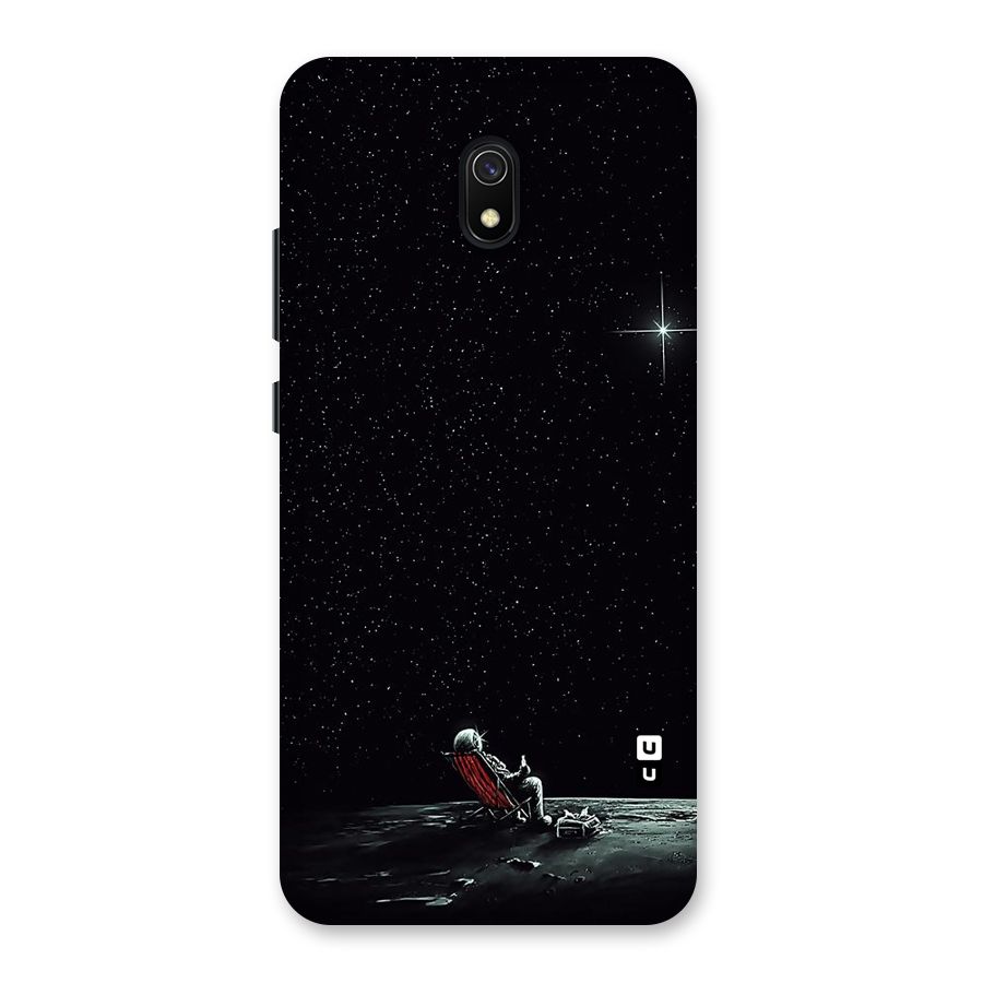 Resting Spaceman Face Back Case for Redmi 8A