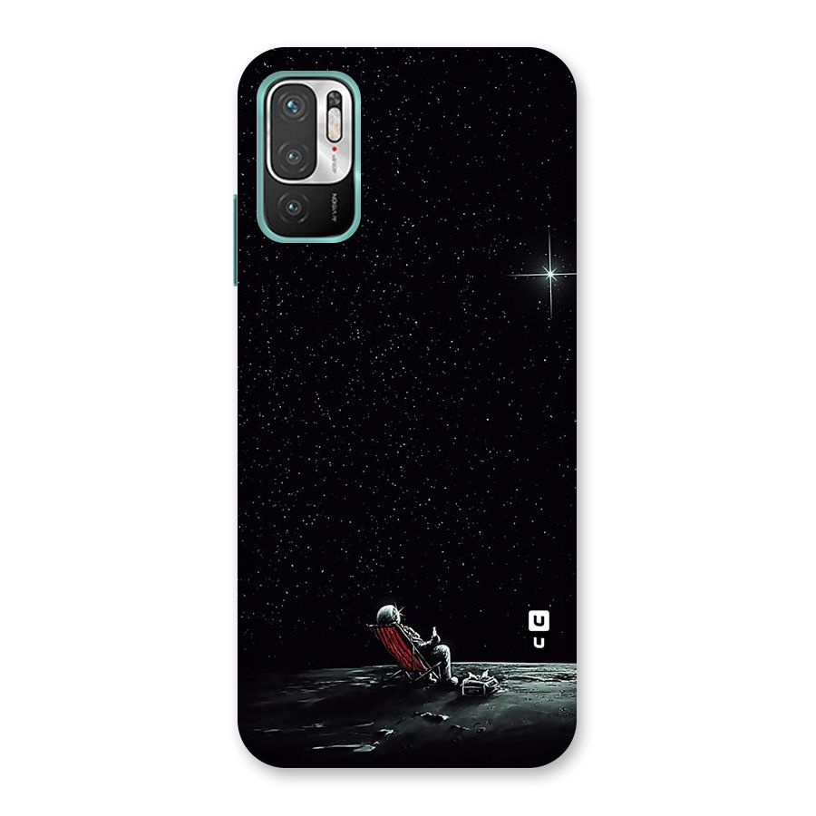 Resting Spaceman Face Back Case for Redmi Note 10T 5G