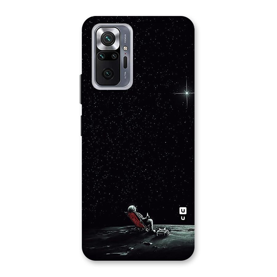 Resting Spaceman Face Back Case for Redmi Note 10 Pro Max