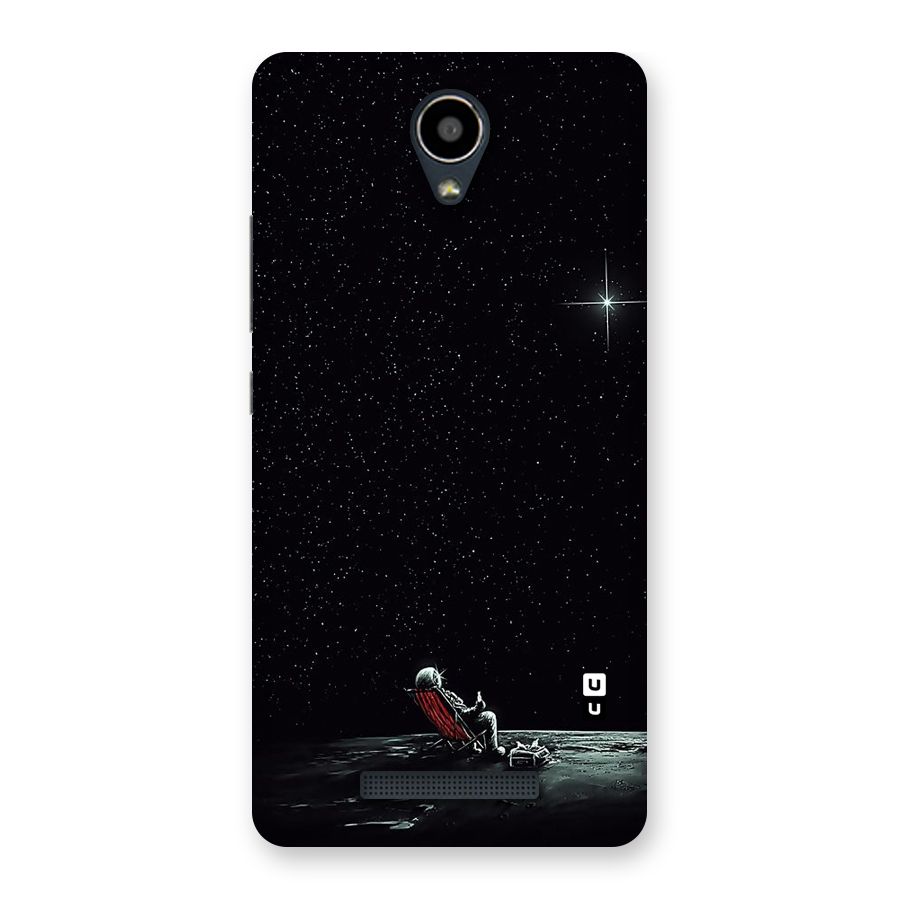 Resting Spaceman Face Back Case for Redmi Note 2