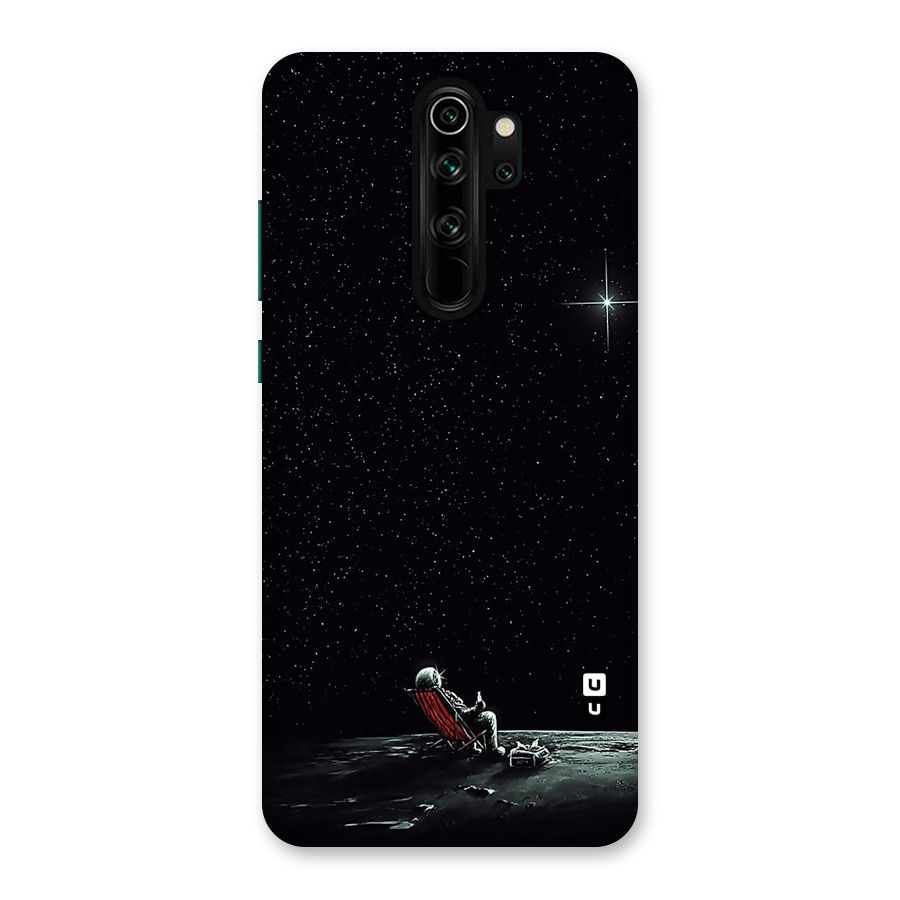 Resting Spaceman Face Back Case for Redmi Note 8 Pro