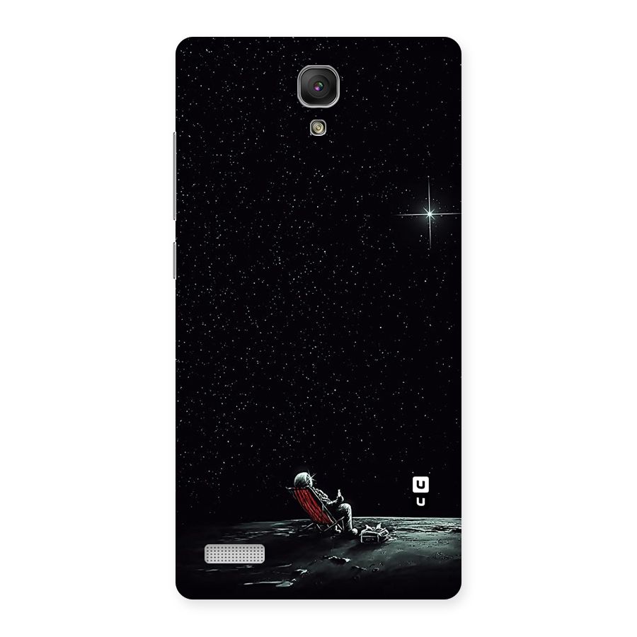 Resting Spaceman Face Back Case for Redmi Note Prime