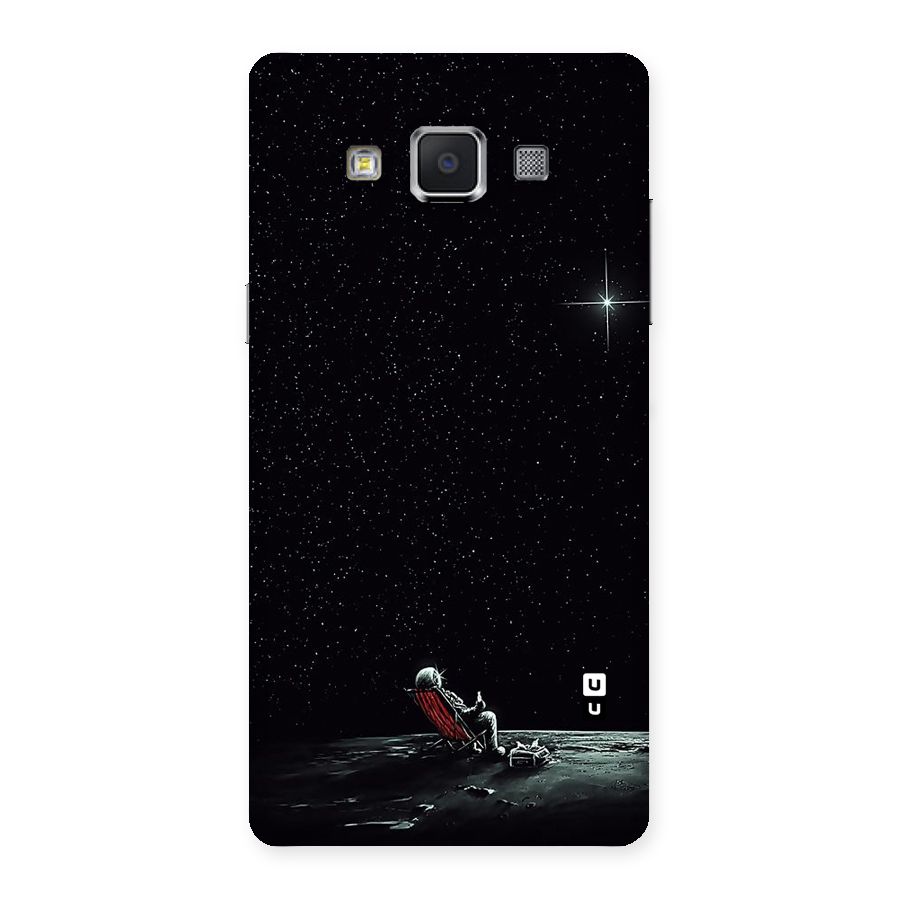 Resting Spaceman Face Back Case for Samsung Galaxy A5