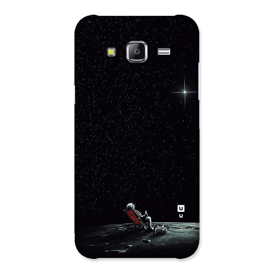 Resting Spaceman Face Back Case for Samsung Galaxy J2 Prime