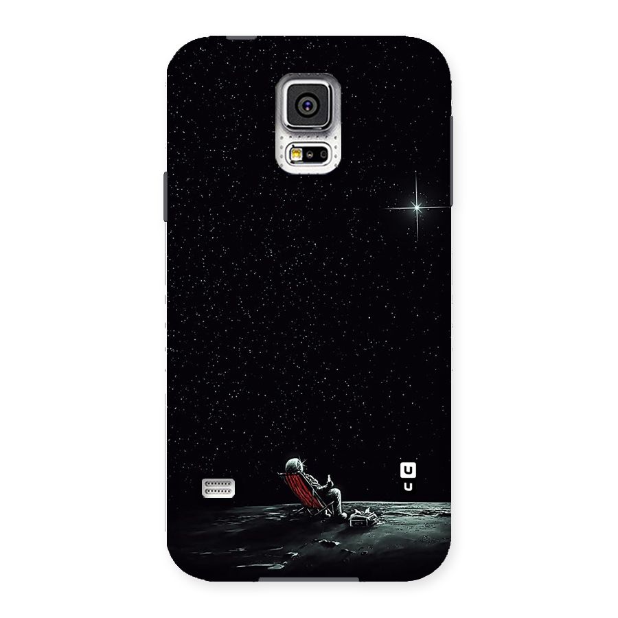 Resting Spaceman Face Back Case for Samsung Galaxy S5