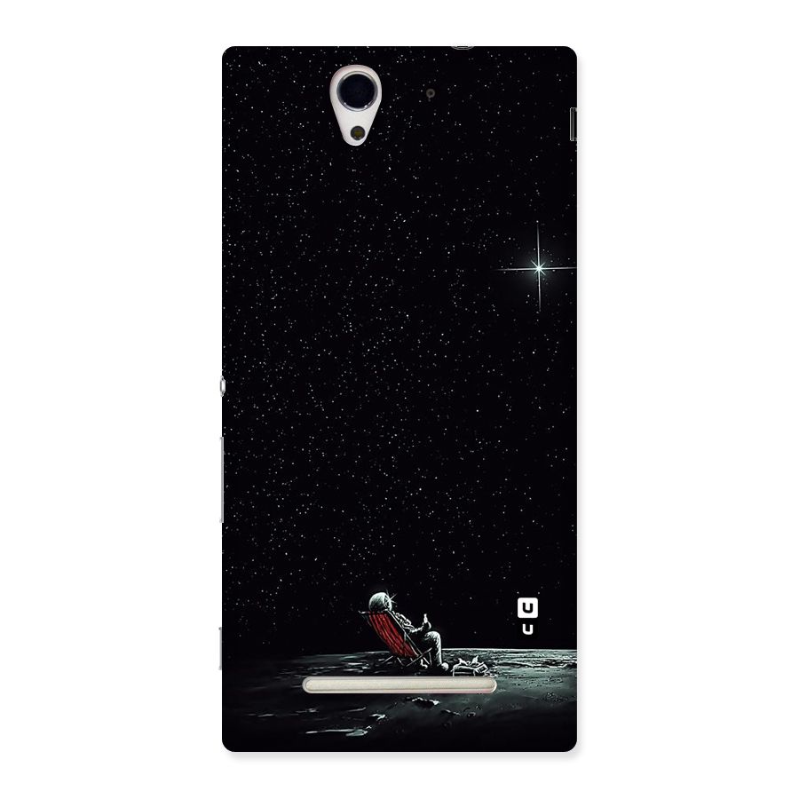 Resting Spaceman Face Back Case for Sony Xperia C3