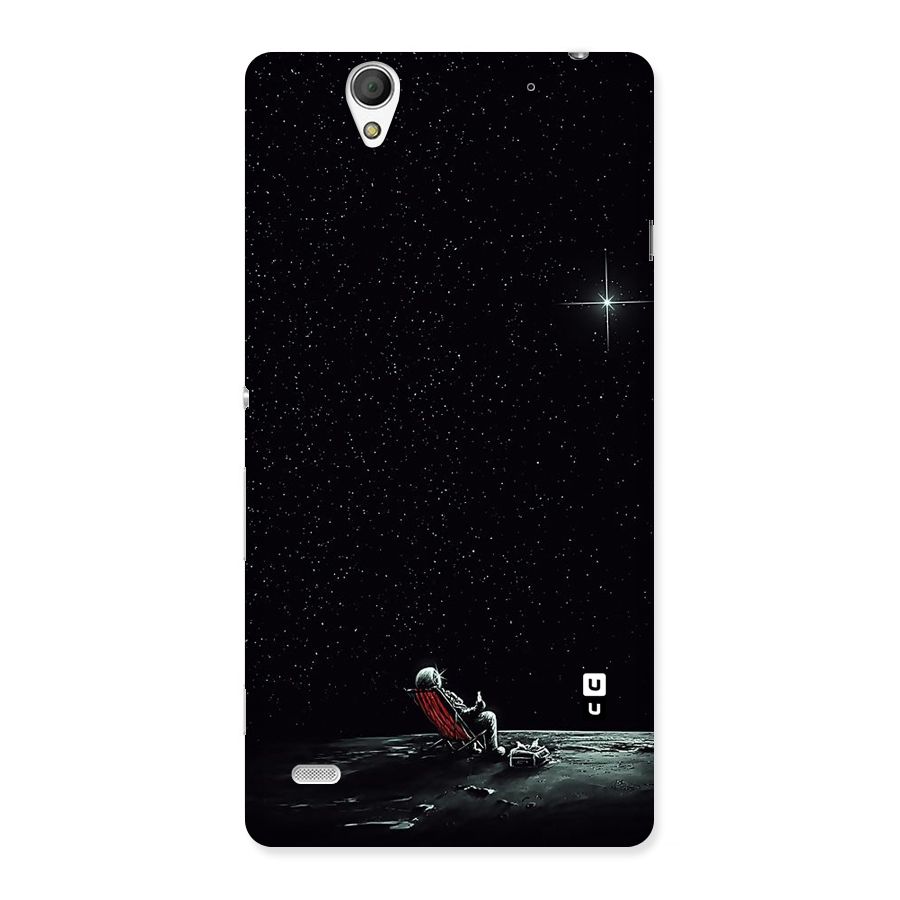 Resting Spaceman Face Back Case for Sony Xperia C4
