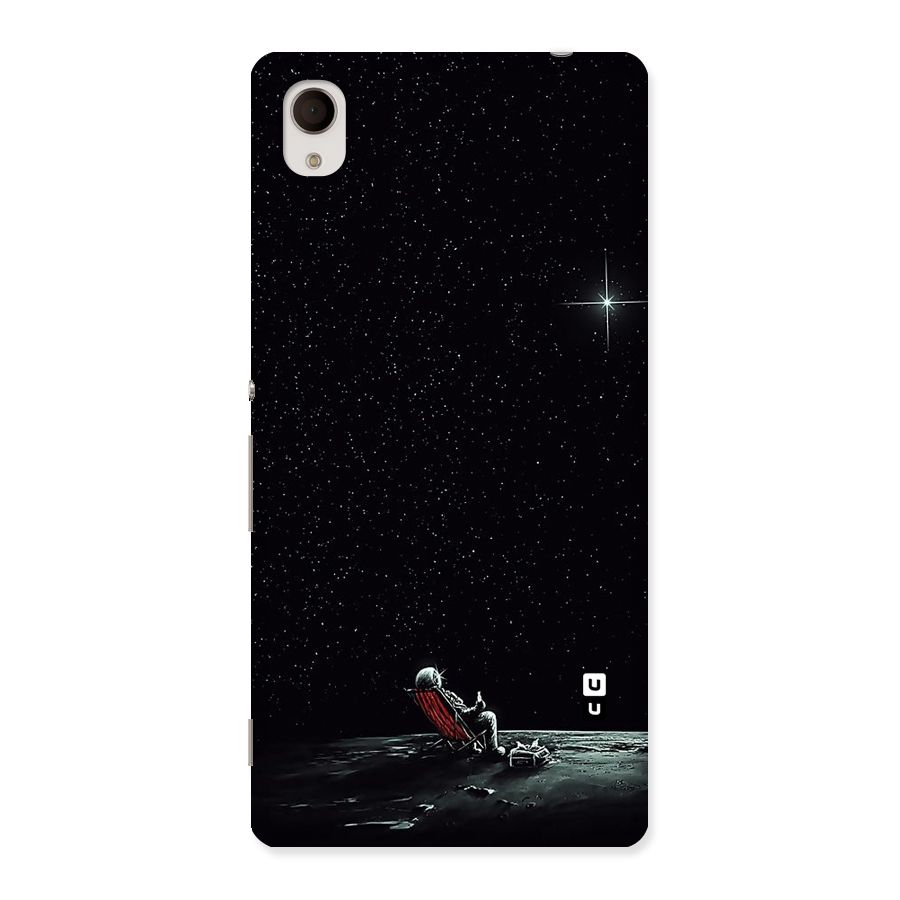 Resting Spaceman Face Back Case for Sony Xperia M4