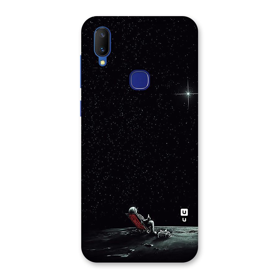 Resting Spaceman Face Back Case for Vivo V11