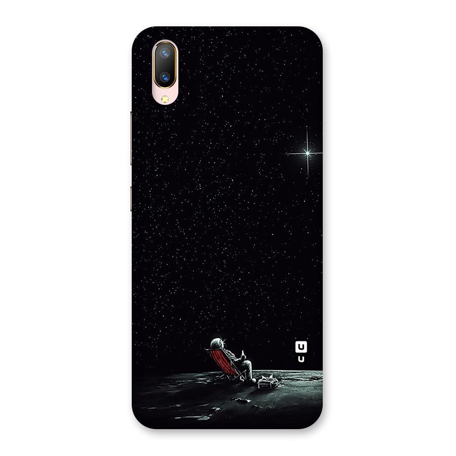Resting Spaceman Face Back Case for Vivo V11 Pro