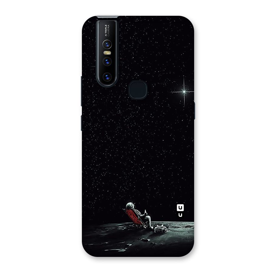 Resting Spaceman Face Back Case for Vivo V15