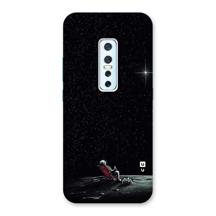 Resting Spaceman Face Back Case for Vivo V17 Pro