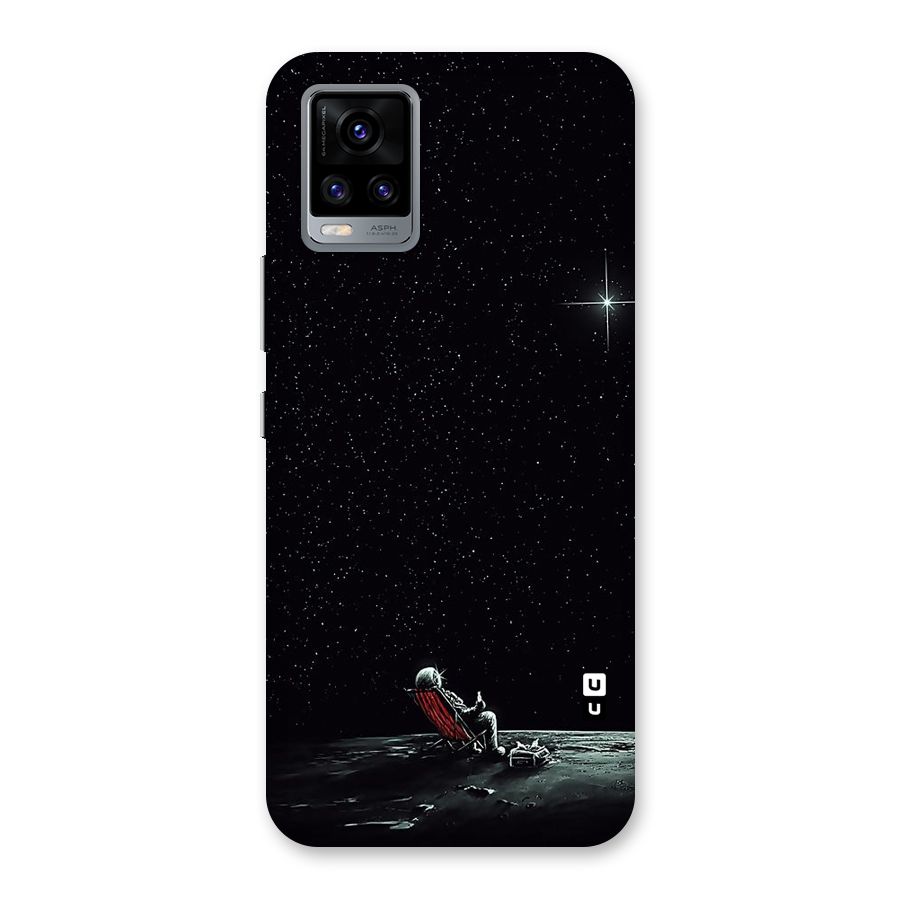 Resting Spaceman Face Back Case for Vivo V20