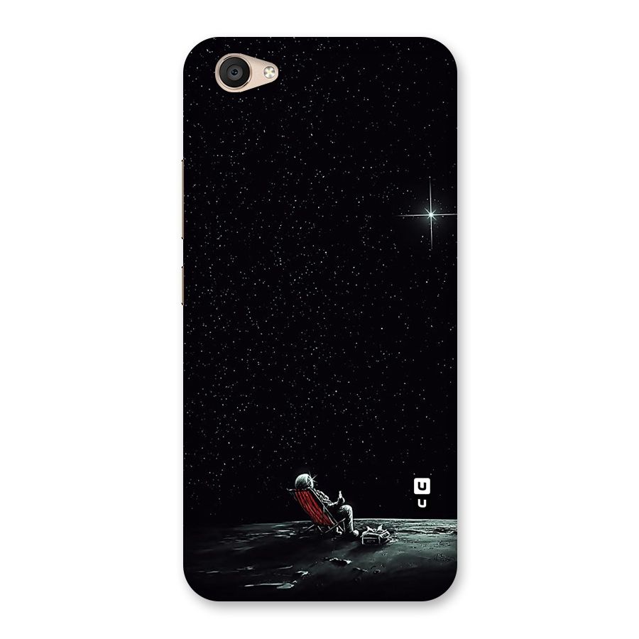 Resting Spaceman Face Back Case for Vivo V5 Plus
