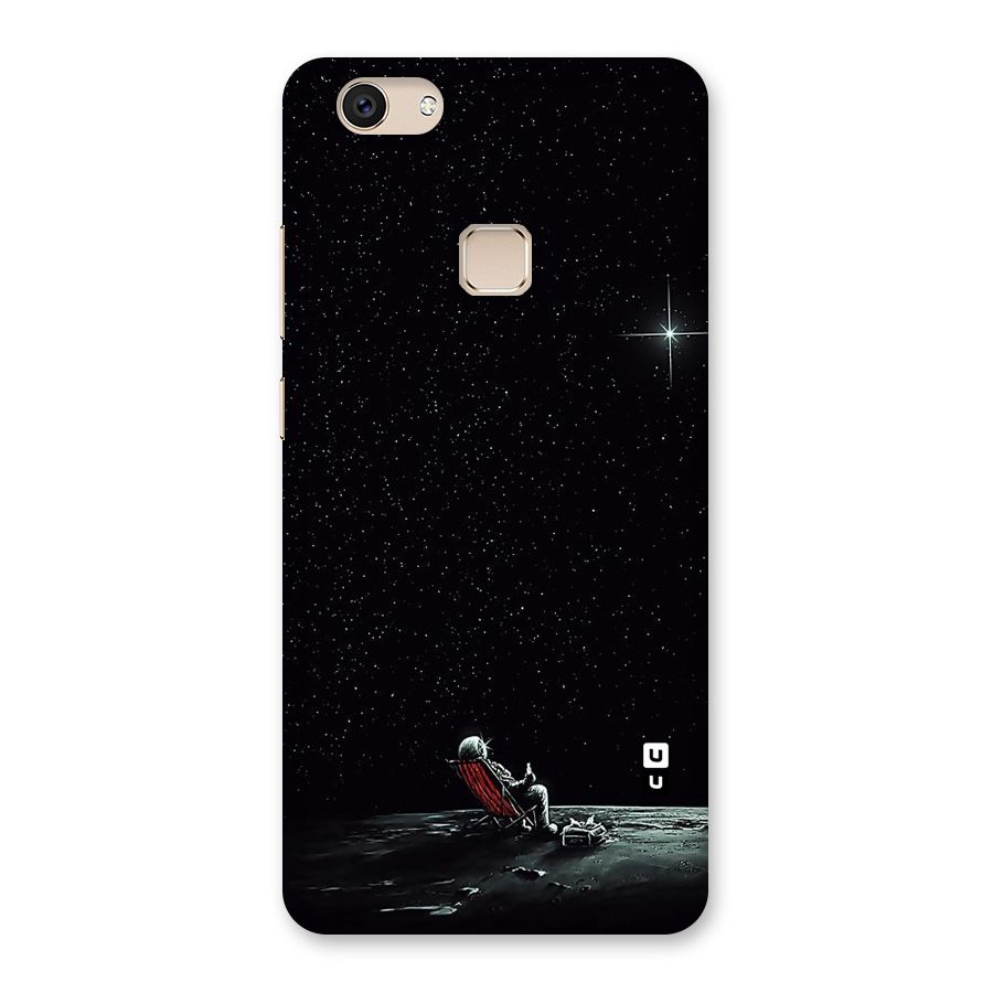 Resting Spaceman Face Back Case for Vivo V7