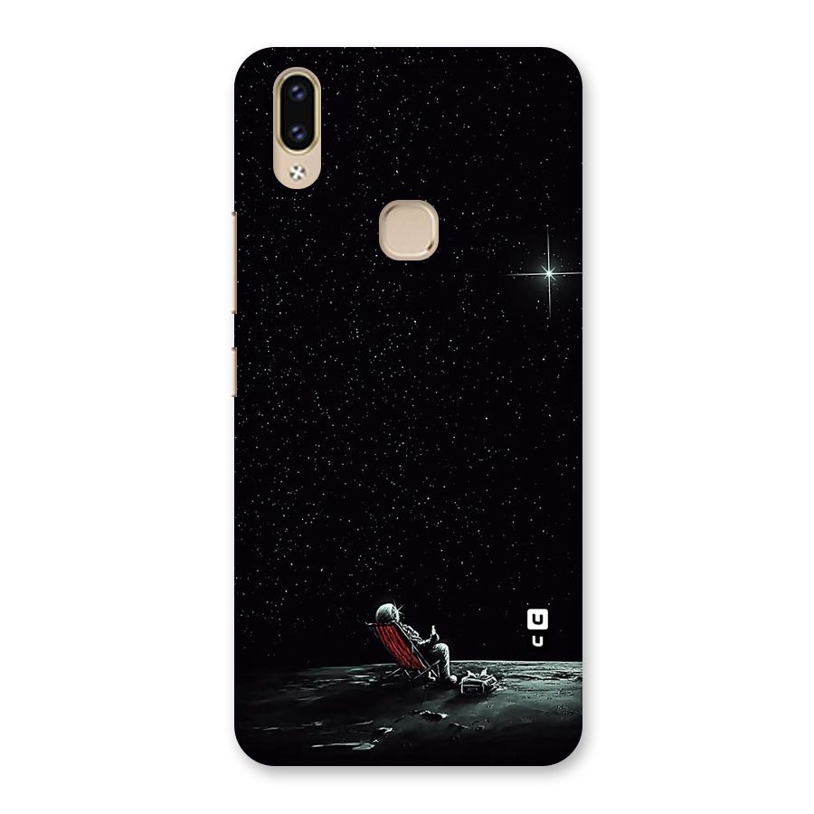 Resting Spaceman Face Back Case for Vivo V9 Youth