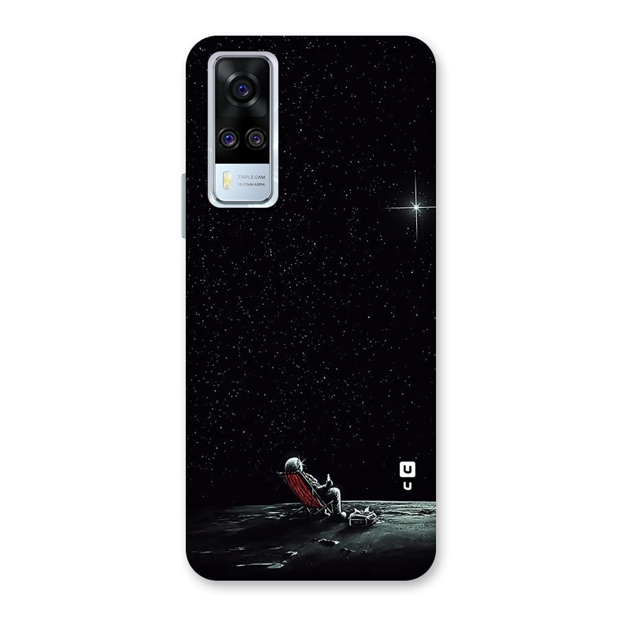 Resting Spaceman Face Back Case for Vivo Y31