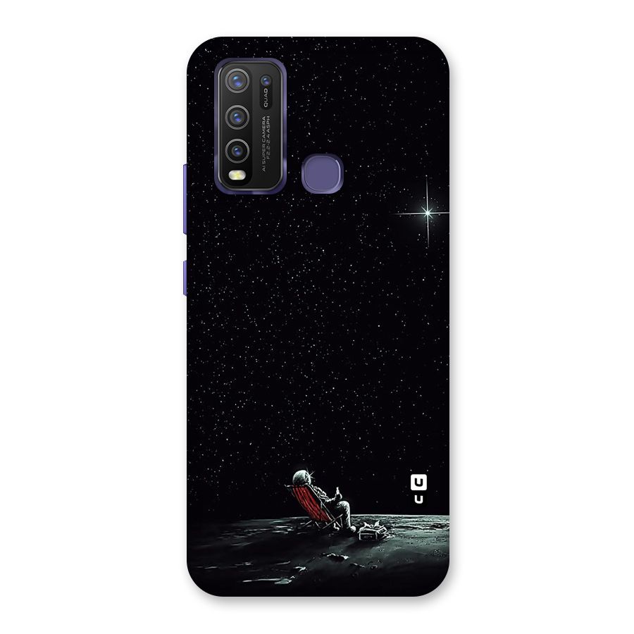 Resting Spaceman Face Back Case for Vivo Y50