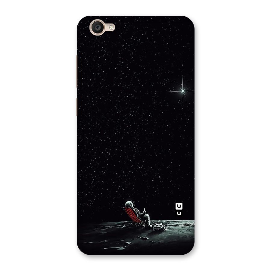 Resting Spaceman Face Back Case for Vivo Y55s
