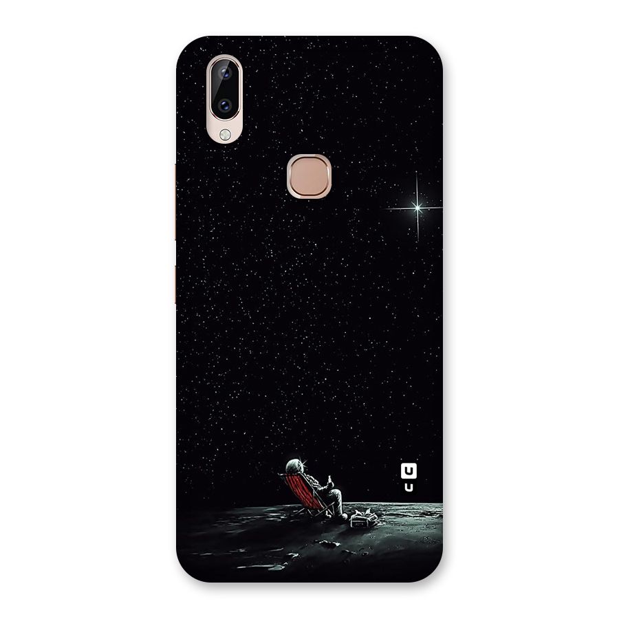 Resting Spaceman Face Back Case for Vivo Y83 Pro