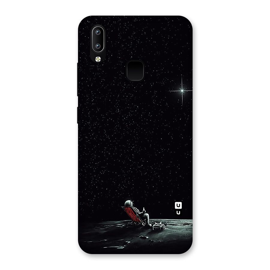 Resting Spaceman Face Back Case for Vivo Y93