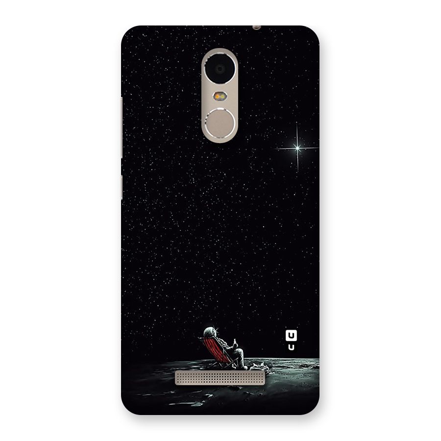 Resting Spaceman Face Back Case for Xiaomi Redmi Note 3