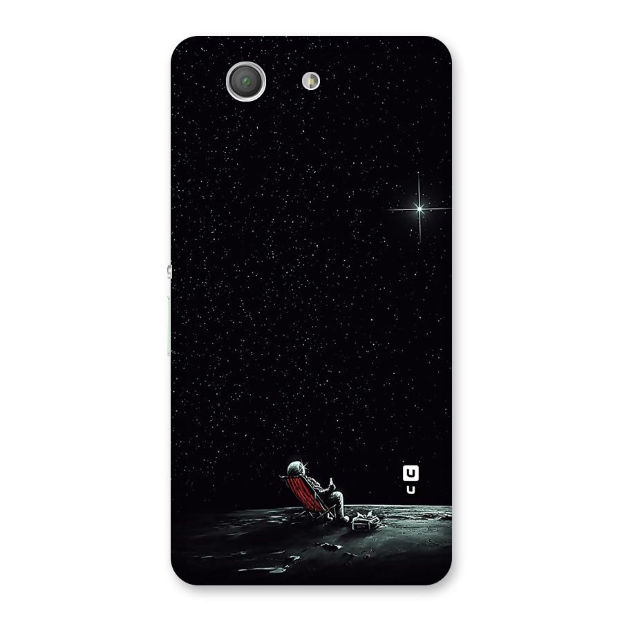 Resting Spaceman Face Back Case for Xperia Z3 Compact