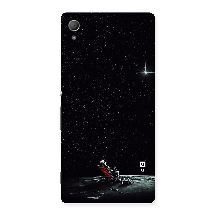 Resting Spaceman Face Back Case for Xperia Z3 Plus