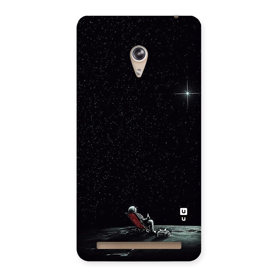 Resting Spaceman Face Back Case for Zenfone 6