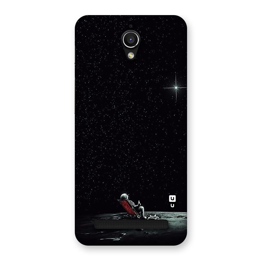 Resting Spaceman Face Back Case for Zenfone Go