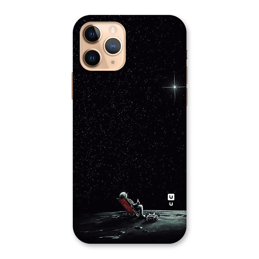 Resting Spaceman Face Back Case for iPhone 11 Pro