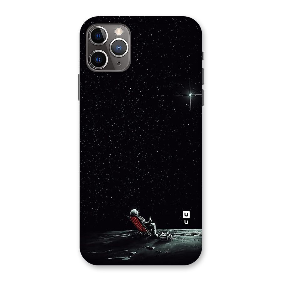 Resting Spaceman Face Back Case for iPhone 11 Pro Max