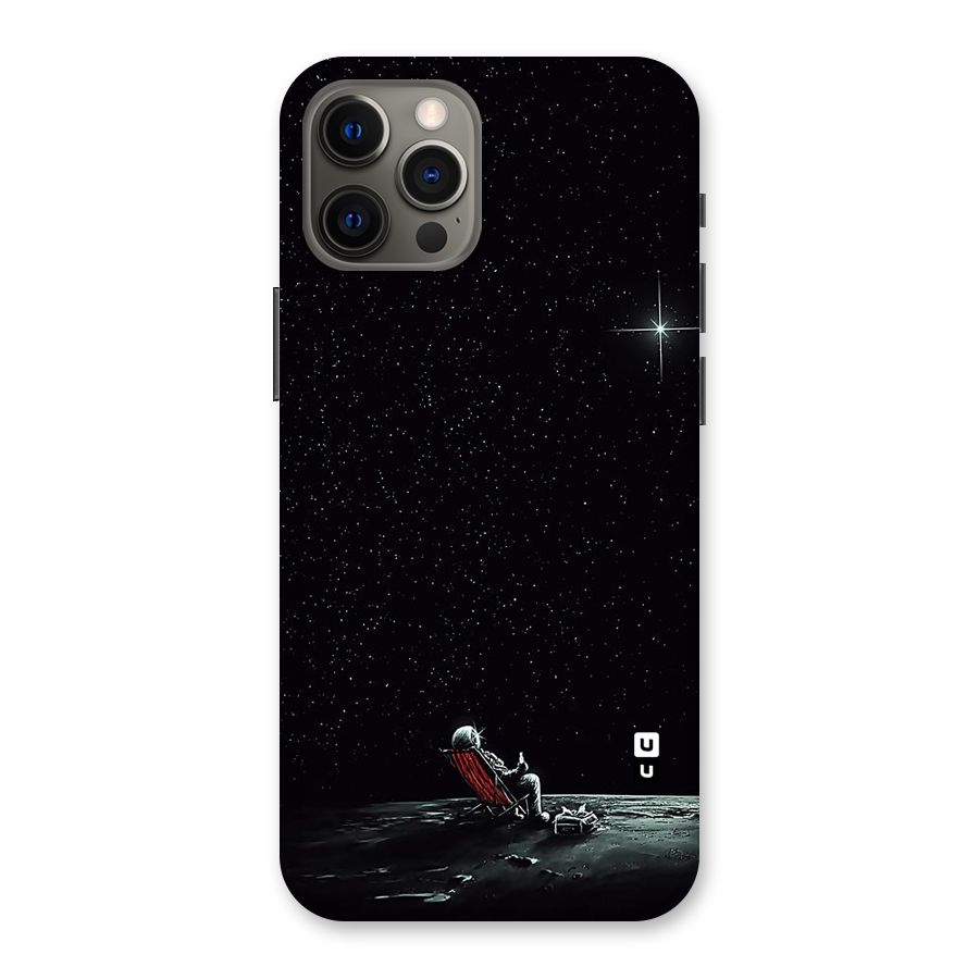 Resting Spaceman Face Back Case for iPhone 12 Pro Max
