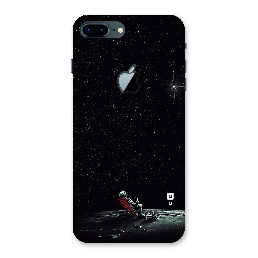 Resting Spaceman Face Back Case for iPhone 7 Plus Apple Cut