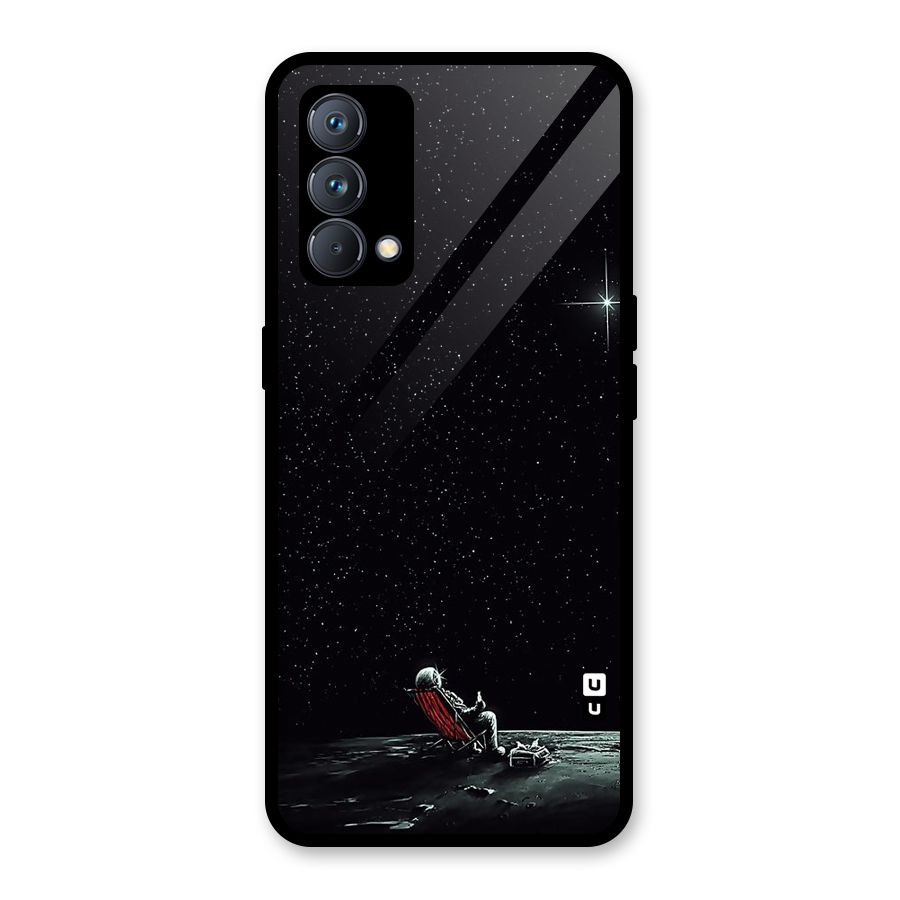 Resting Spaceman Face Glass Back Case for Realme GT Master Edition