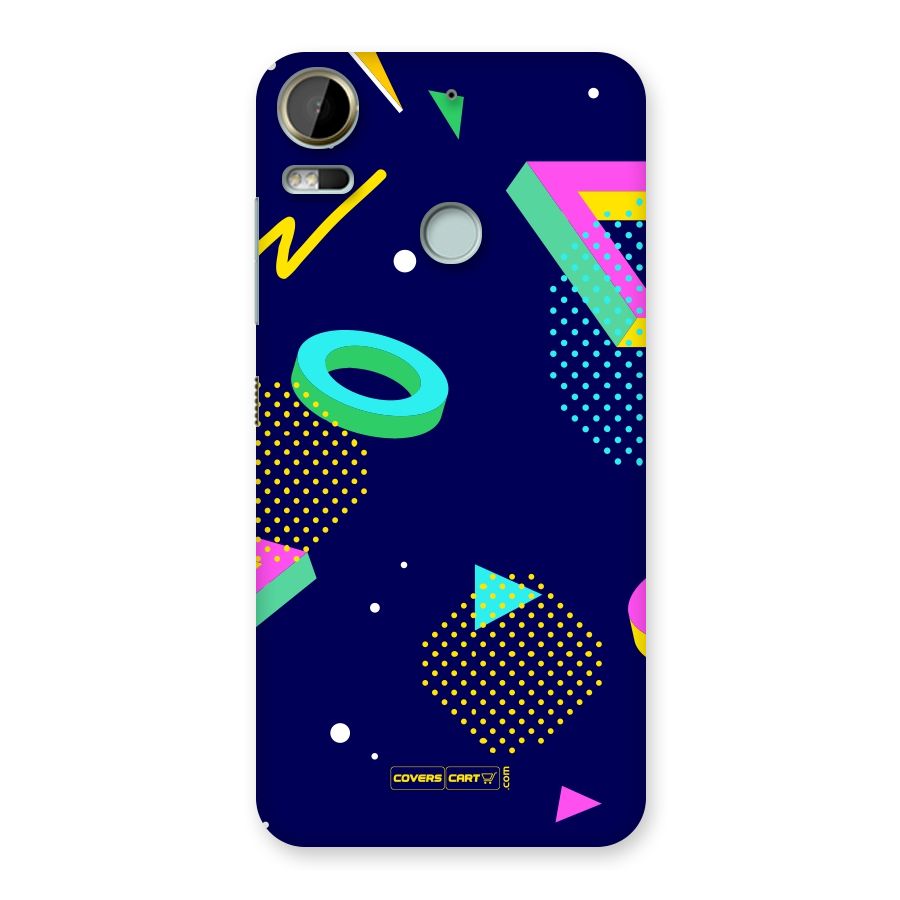 Retro Abstract Back Case for Desire 10 Pro