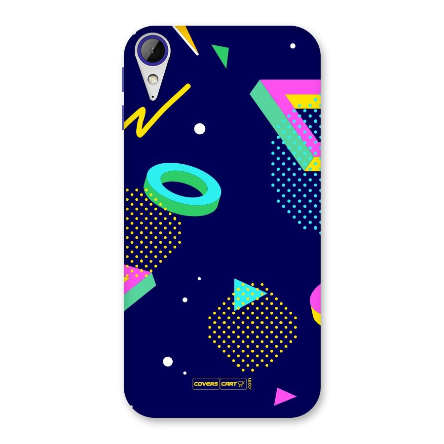 Retro Abstract Back Case for Desire 830