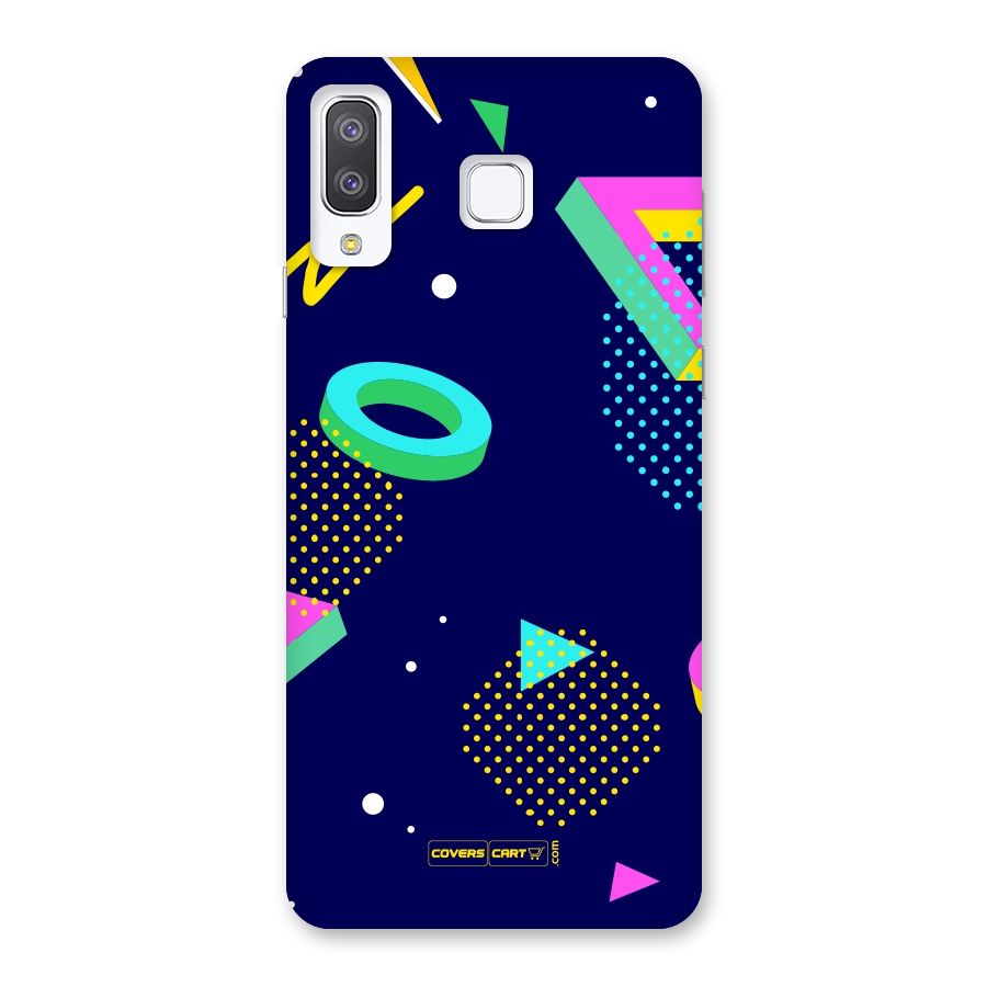 Retro Abstract Back Case for Galaxy A8 Star