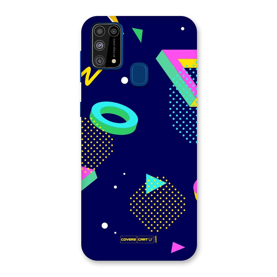Retro Abstract Back Case for Galaxy M31