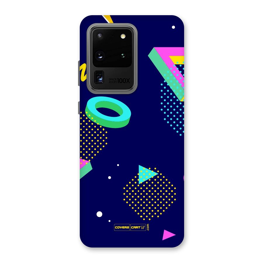 Retro Abstract Back Case for Galaxy S20 Ultra