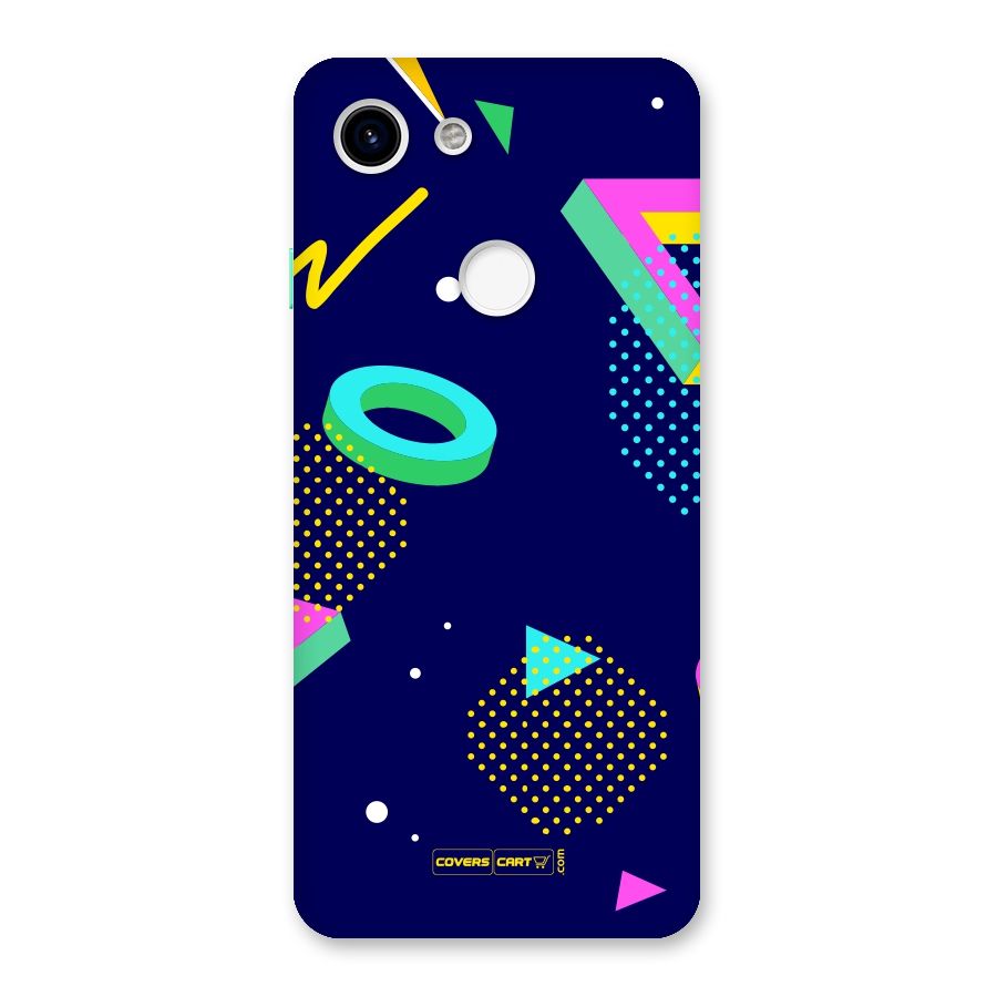Retro Abstract Back Case for Google Pixel 3